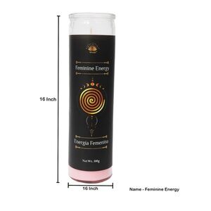 Feminine energy candle
